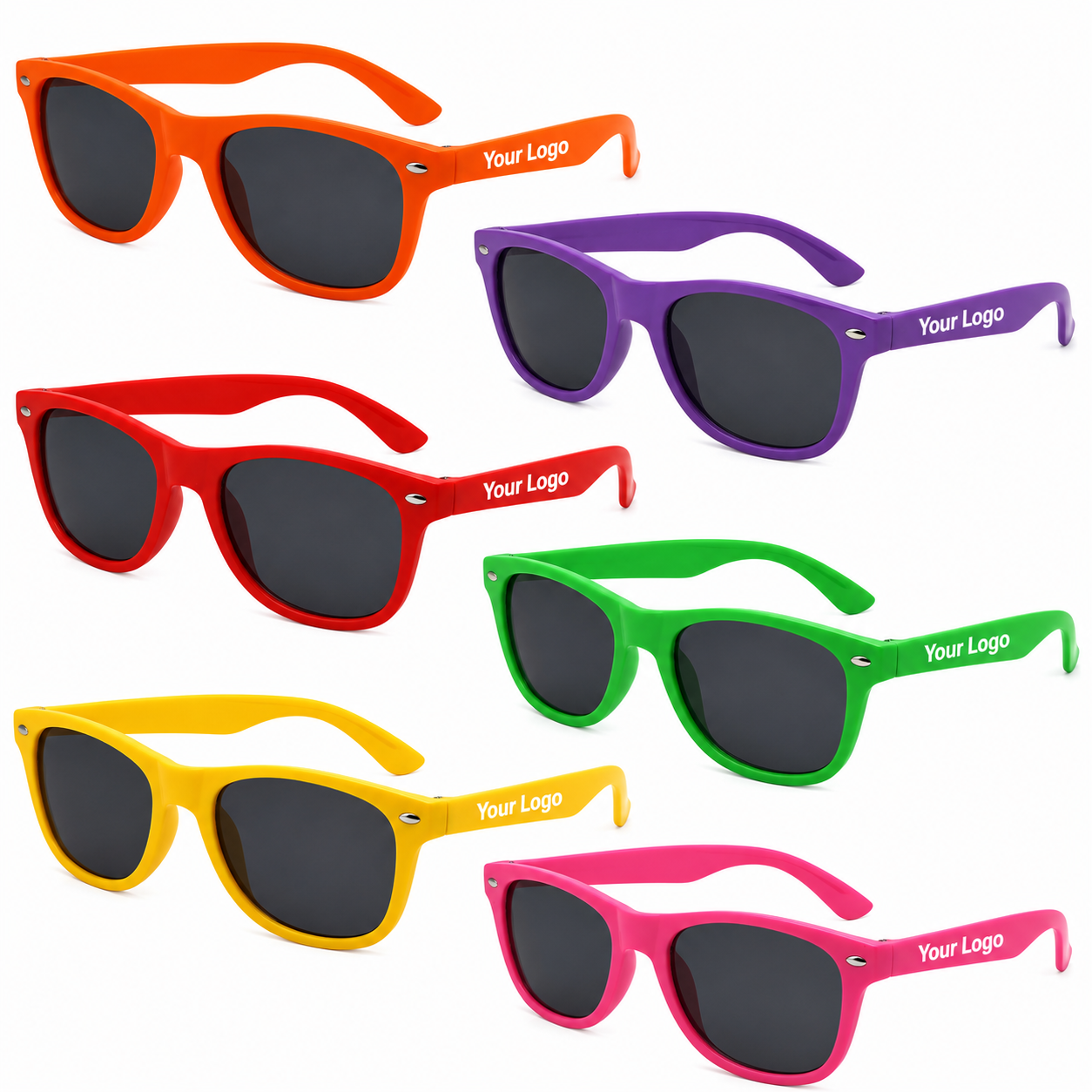 Sonnenbrillen bedrucken | Personalisierte Sonnenbrillen mit eigenem Logo - Sonnenbrille-beschriften.com