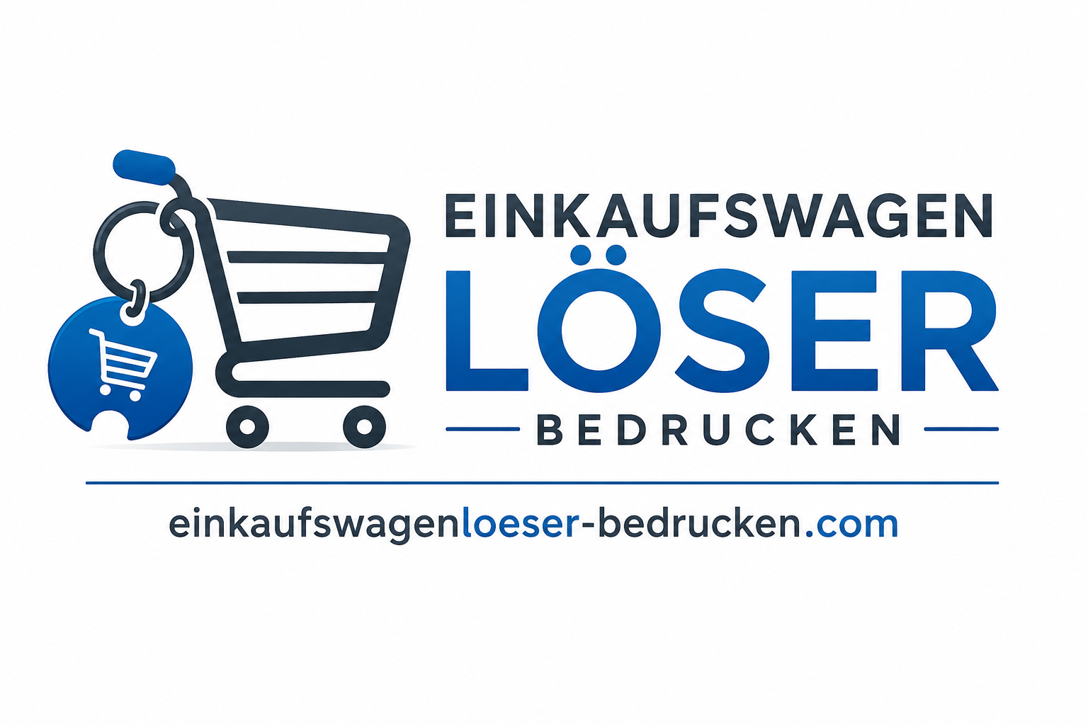 Einkaufswagenlöser mit Logo bedrucken